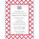Bristol Tile Border Letterpress Invitations Image 3 of 3